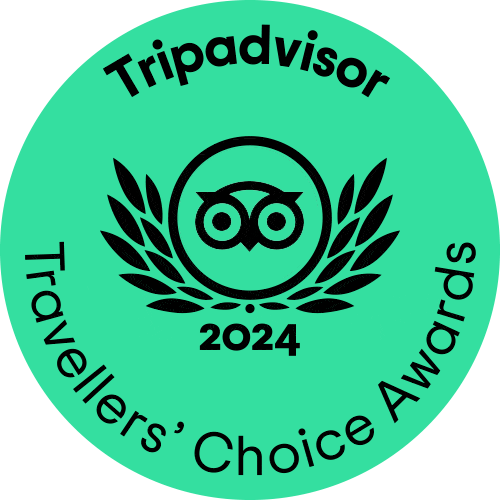 TripAdvisors Travellers Choice Awards 2024 - Shalims - Green Badge